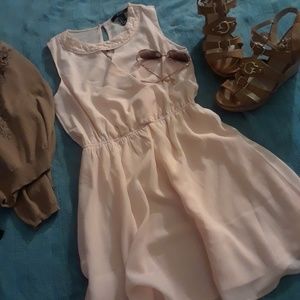 Light pink cute dress